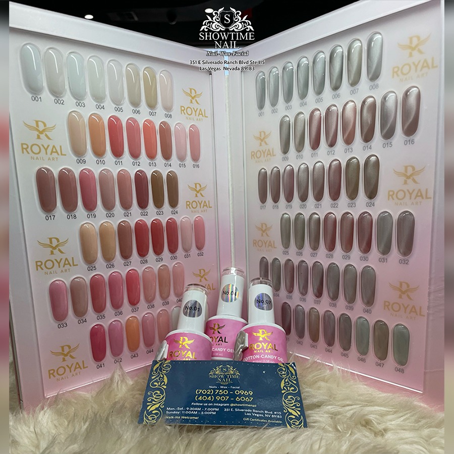 Cotton Candy Chrome Collection by Royal Nail Art